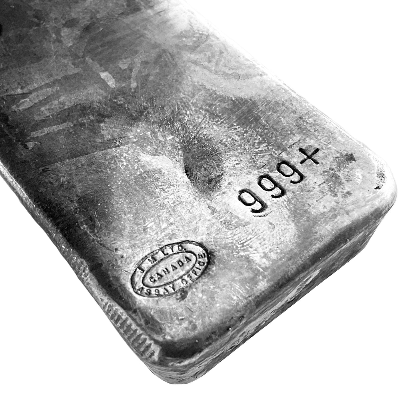 50 ozt Johnson Matthey Vintage 999 Silver