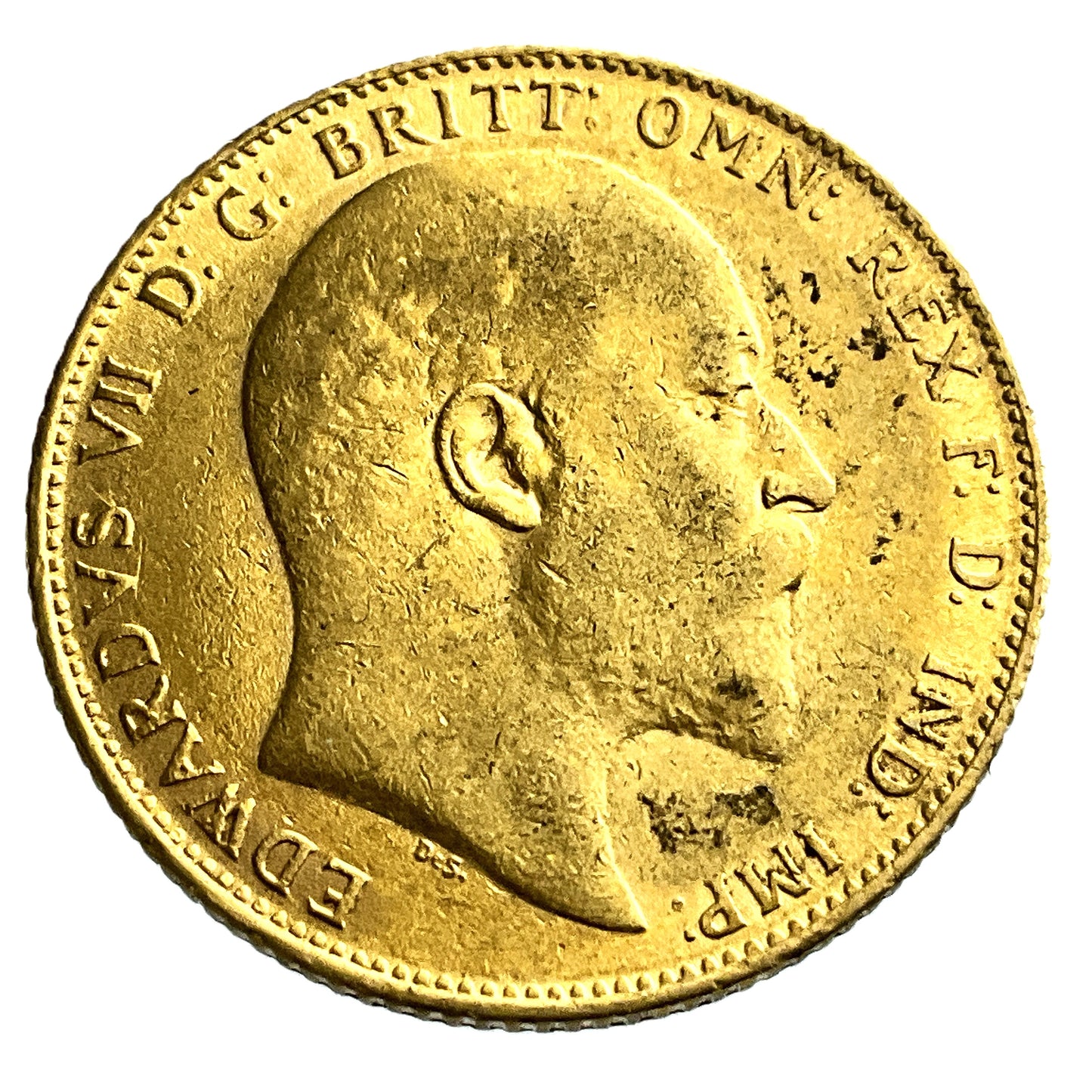 .2355 ozt 1907 King Edward VII Sovereign £1