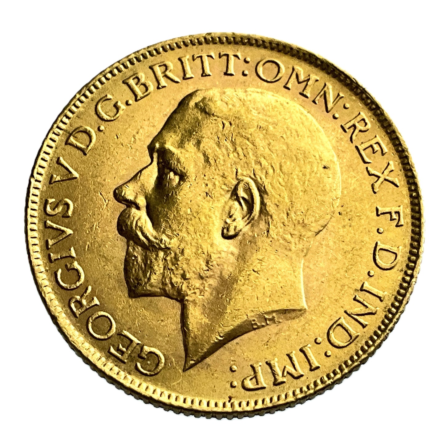 .2355 ozt 1928 King George V Sovereign Gold