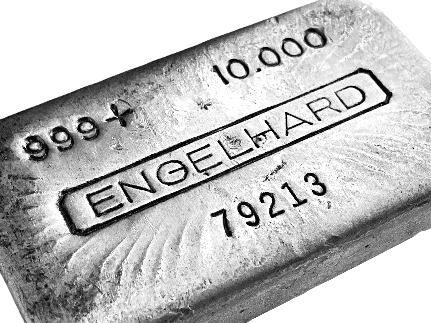 10 ozt Rare Poured Engelhard 999 Bar