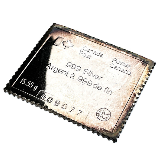 .500 ozt 1976 Olympic Vaulting 999 Stamp