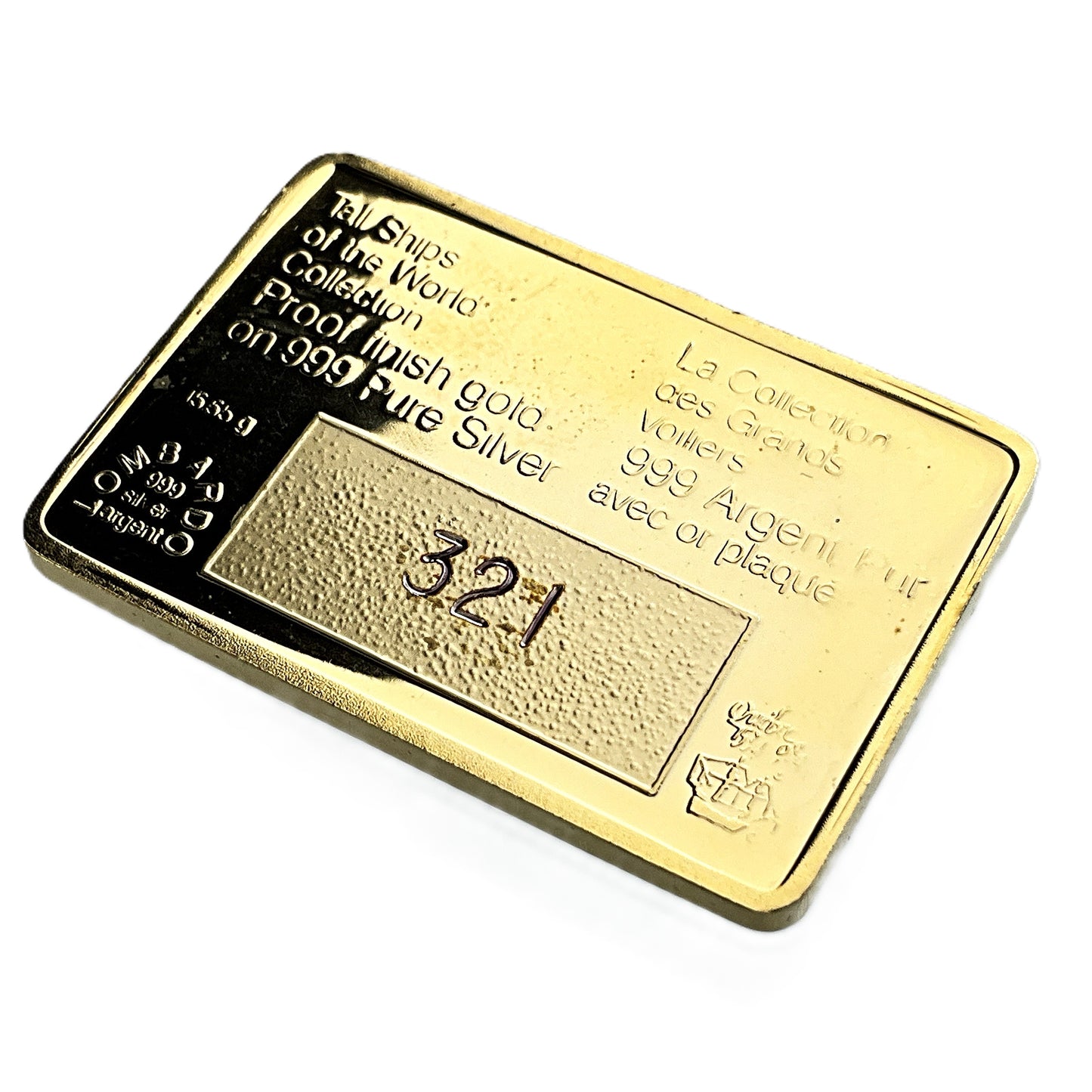 .500 ozt Providence Tall Ship 999 Silver