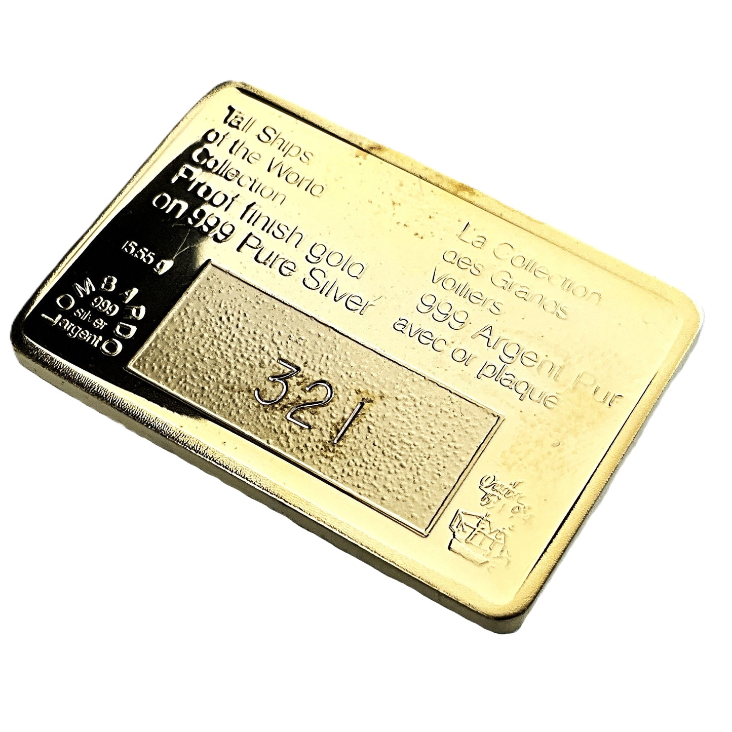 .500 ozt Elinor Tall Ship 999 Silver