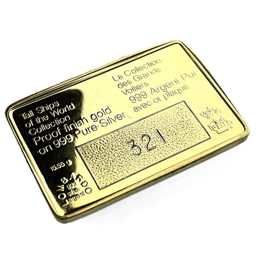 .500 ozt Pride Tall Ship 999 Silver