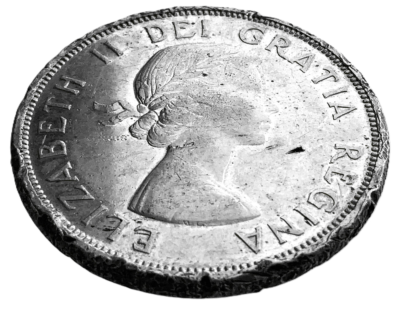 .600 ozt 1962 Canada Voyageur Silver $1
