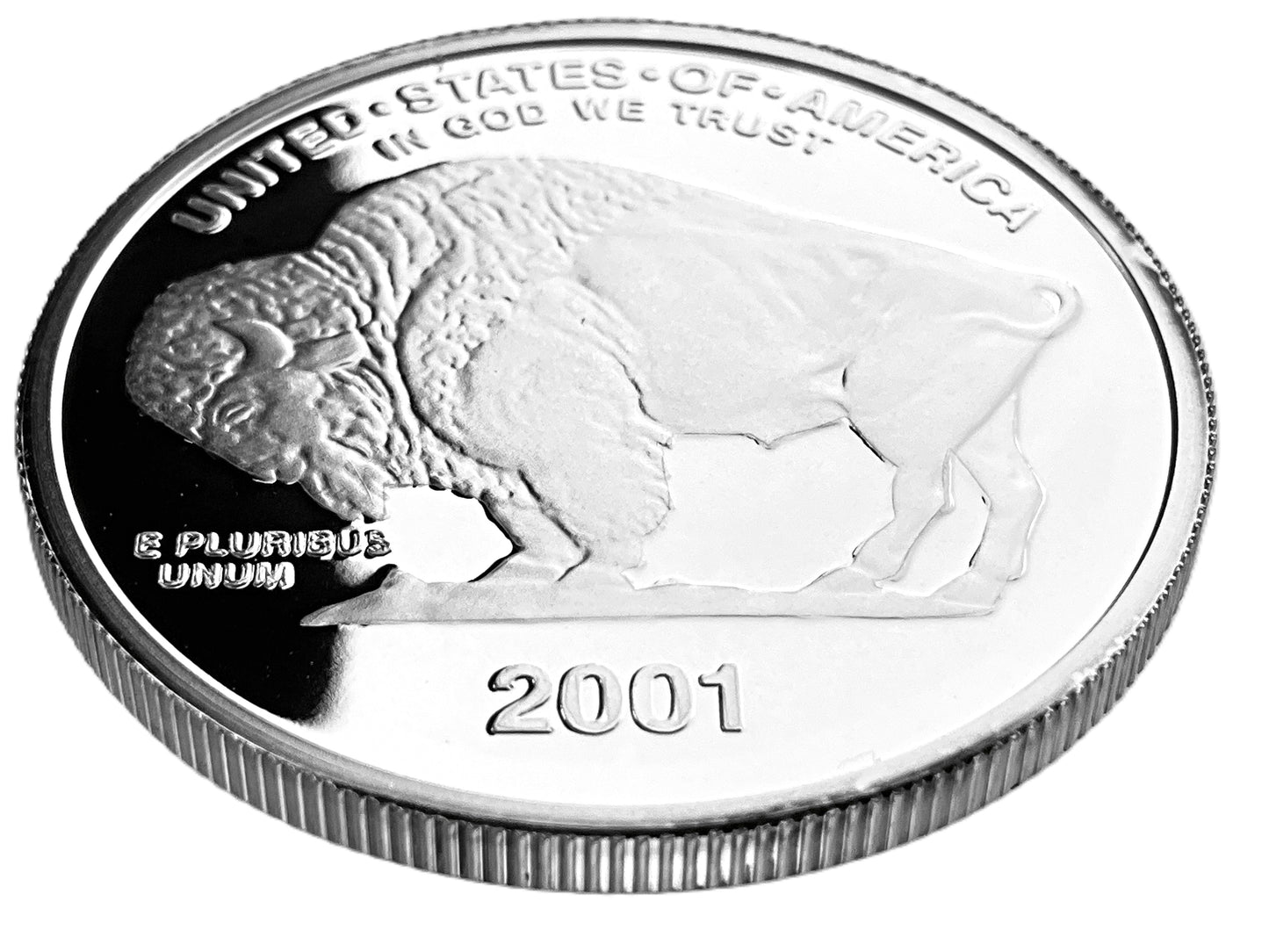 1 ozt Indian Buffalo 999 Silver Round