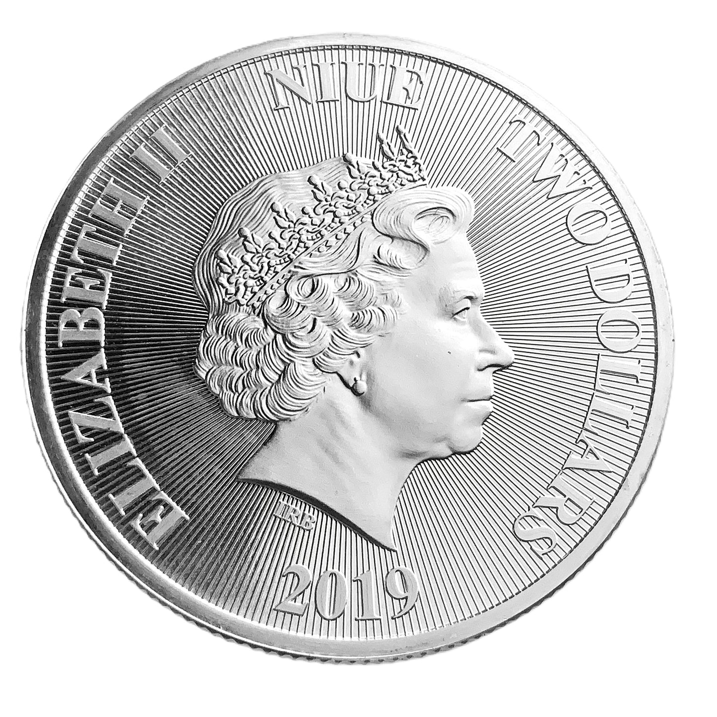 1 ozt Niue Tree of Life 9999 Silver Coin $2