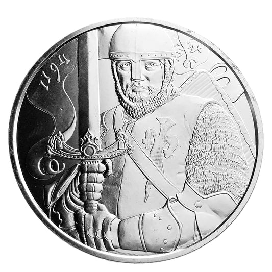 1 ozt Austrian Duke Leopold V 999 Silver Coin