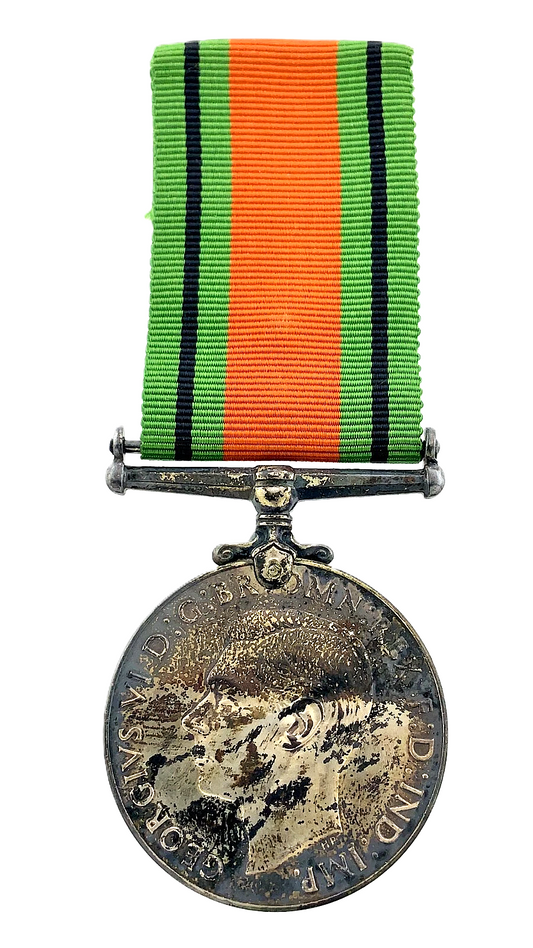 .928 ozt Defence Medal George VI British World War 2 WWII U426
