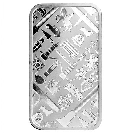 5 ozt JBR 999 Fine Silver Bar Ingot