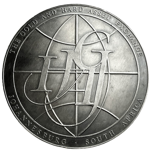 20 ozt Johannesburg South Africa 999 Silver