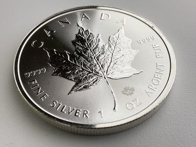 1 ozt Maple Leaf .9999 Silver