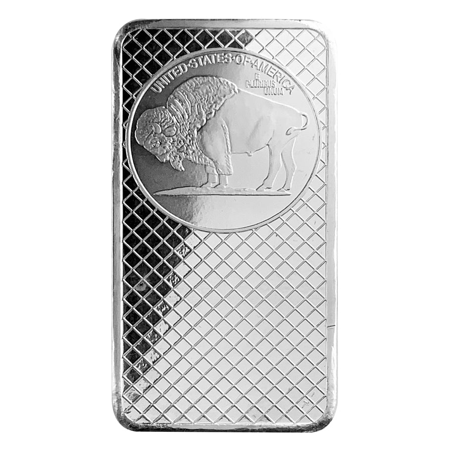 10 ozt Silvertowne Buffalo Bar