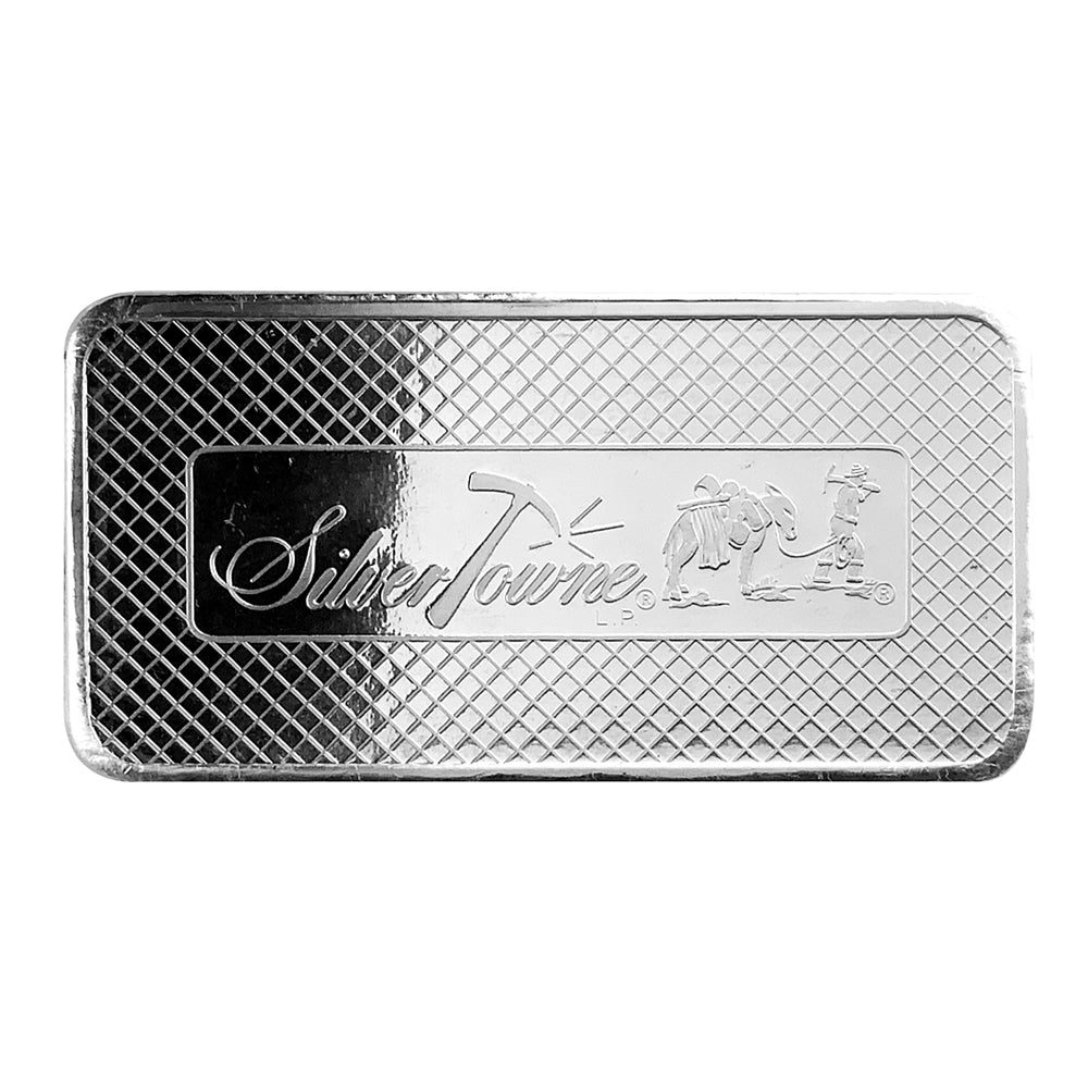 10 ozt Silvertowne Prospector Bar