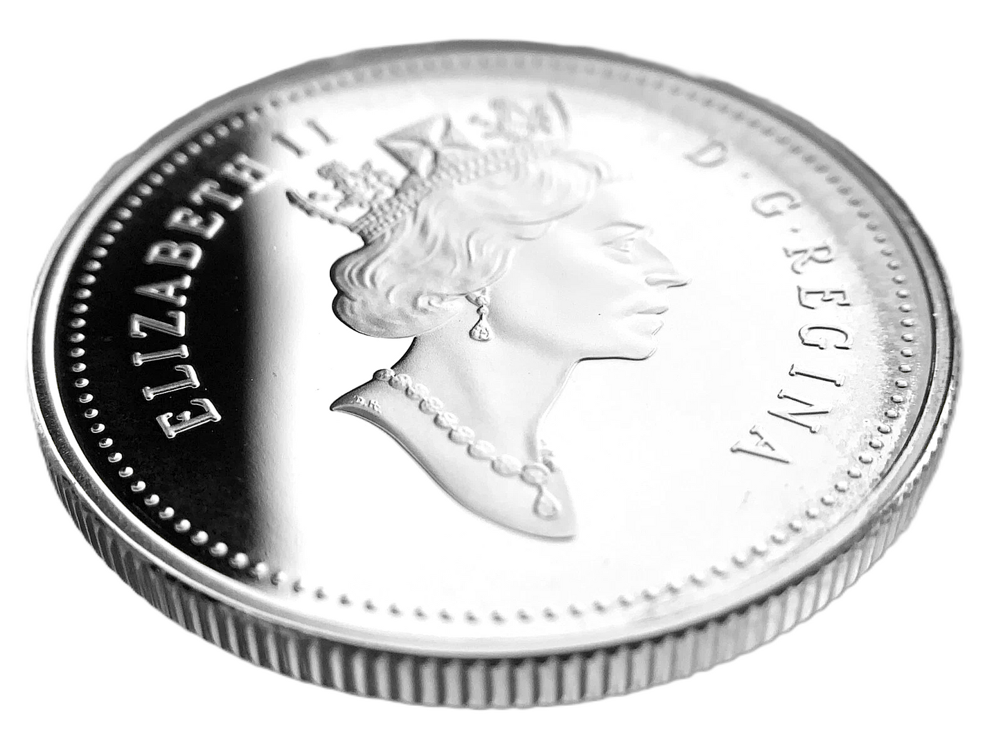 .277 ozt Canada Gray Jays Silver 50¢