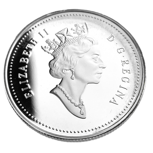 .277 ozt Canada Gray Jays Silver 50¢