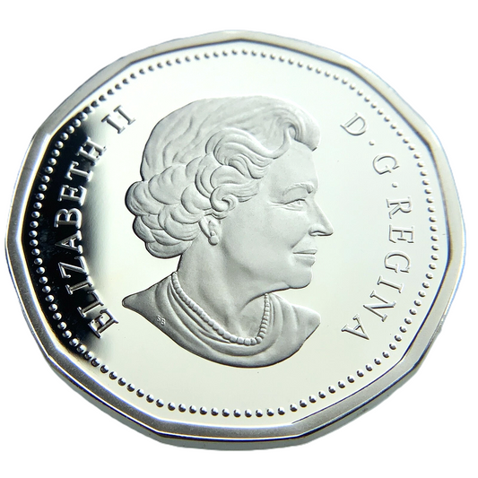 .208 ozt 2004 Lucky Loonie Silver Coin $1