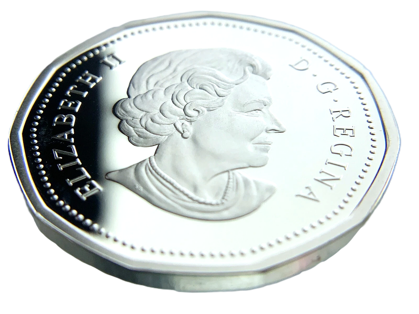 .208 ozt 2004 Lucky Loonie Silver Coin $1