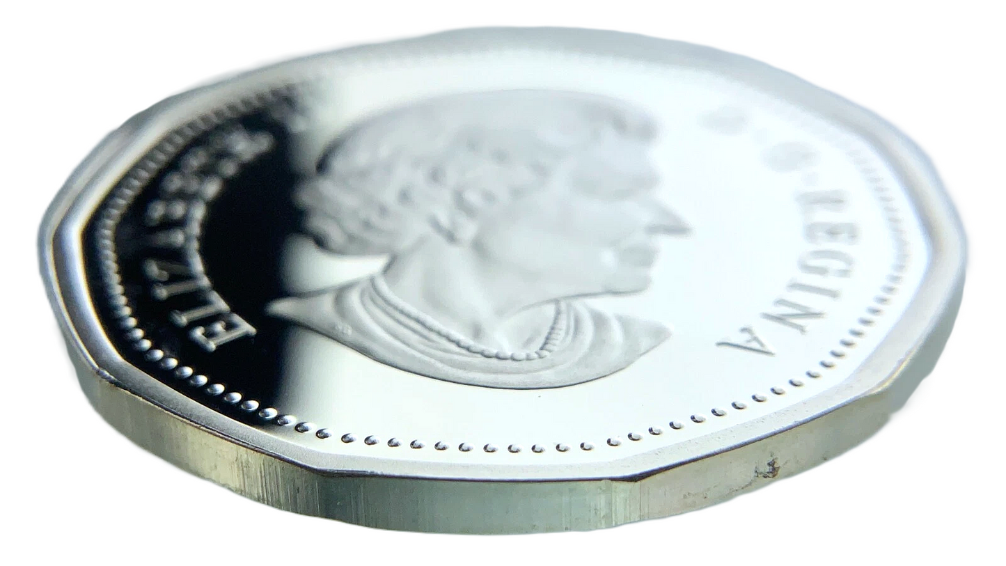 .208 ozt 2004 Lucky Loonie Silver Coin $1