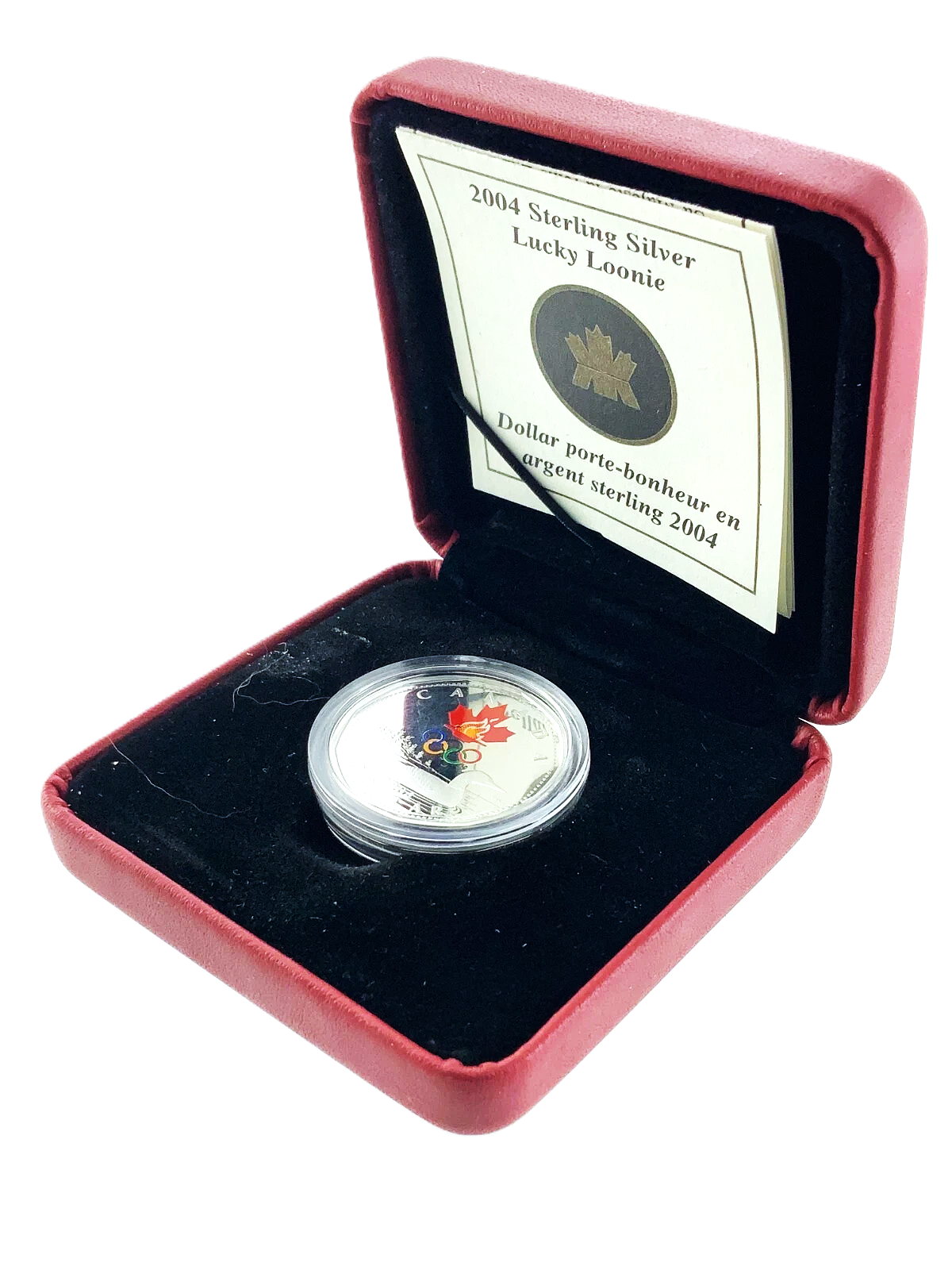 .208 ozt 2004 Lucky Loonie Silver Coin $1