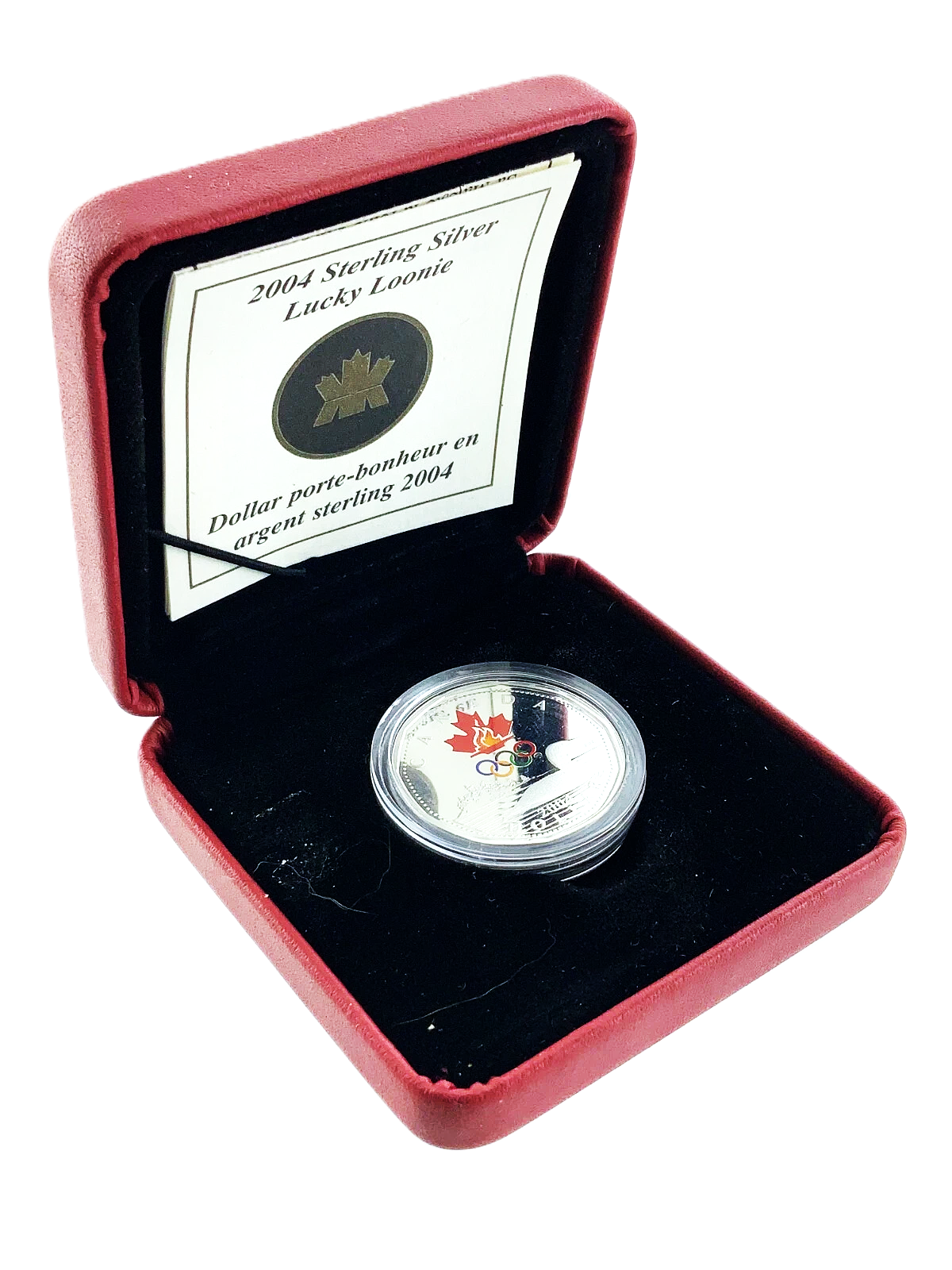 .208 ozt 2004 Lucky Loonie Silver Coin $1