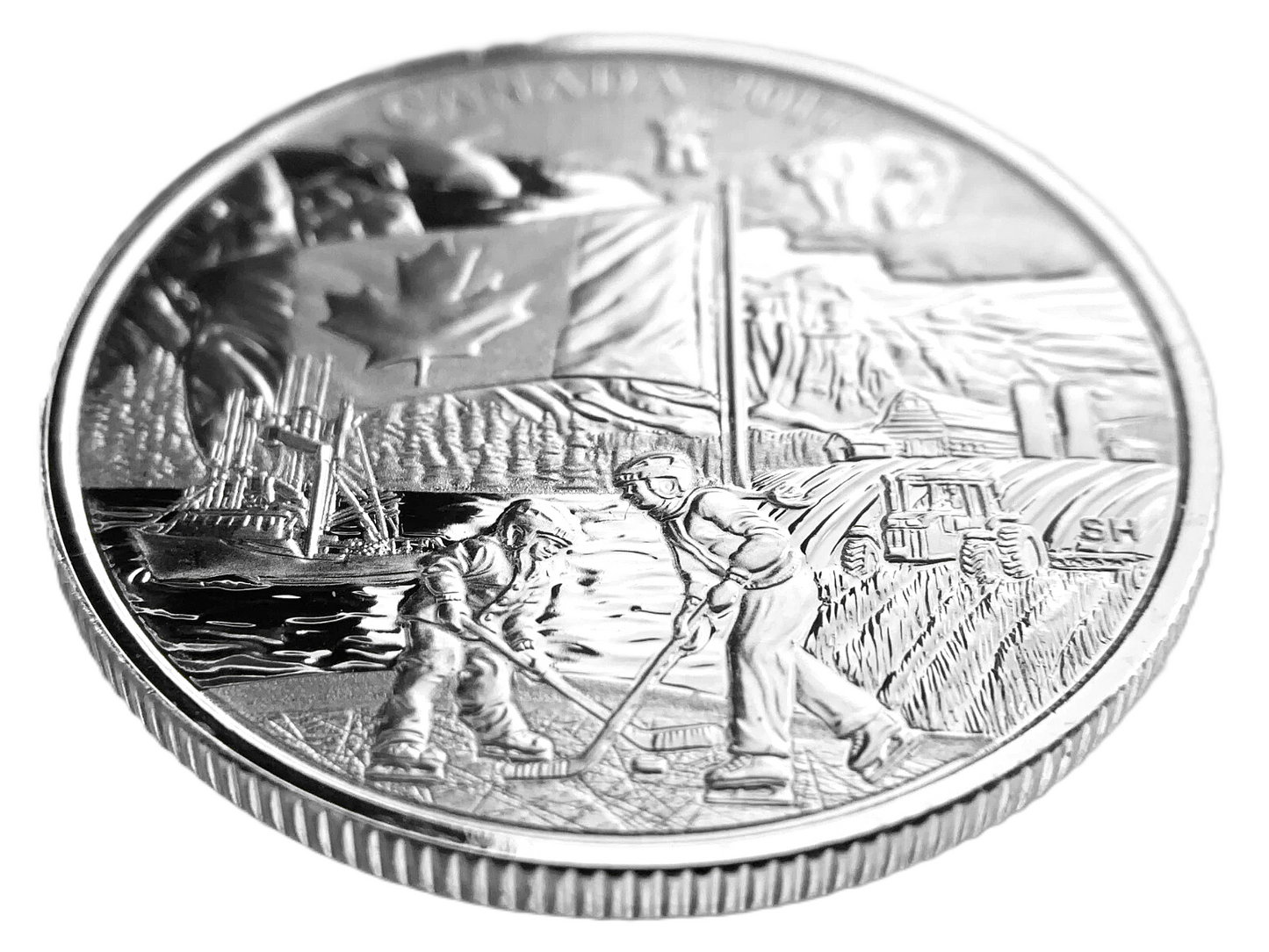 .256 ozt Spirit of Canada 9999 9999 Silver $3