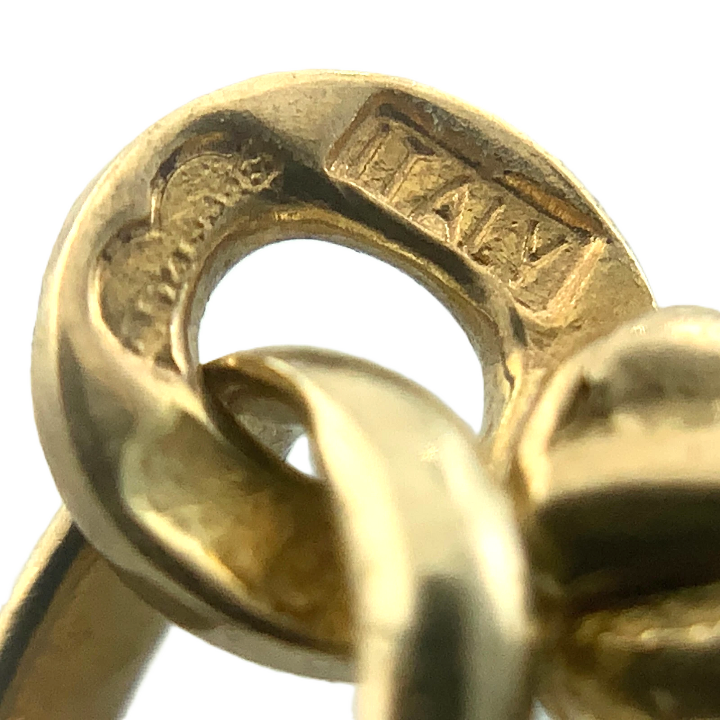 10K Yellow Gold Crucifix Pendant Jesus On The Cross Religious Charm AU070