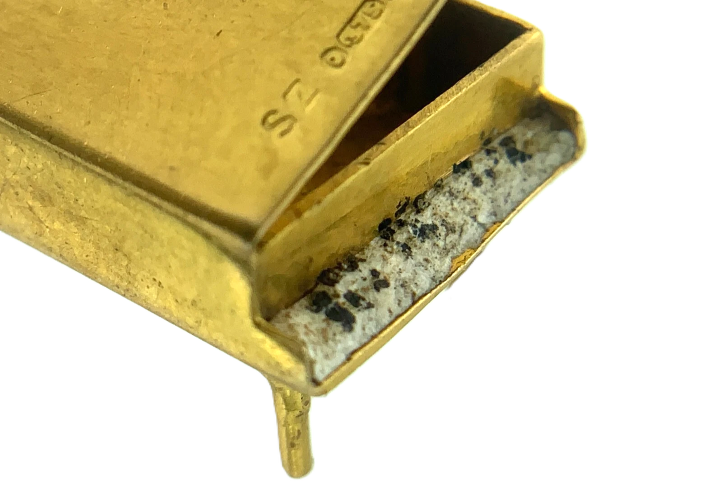 9K Yellow Gold Grand Piano Pendant Charm Tested AU088