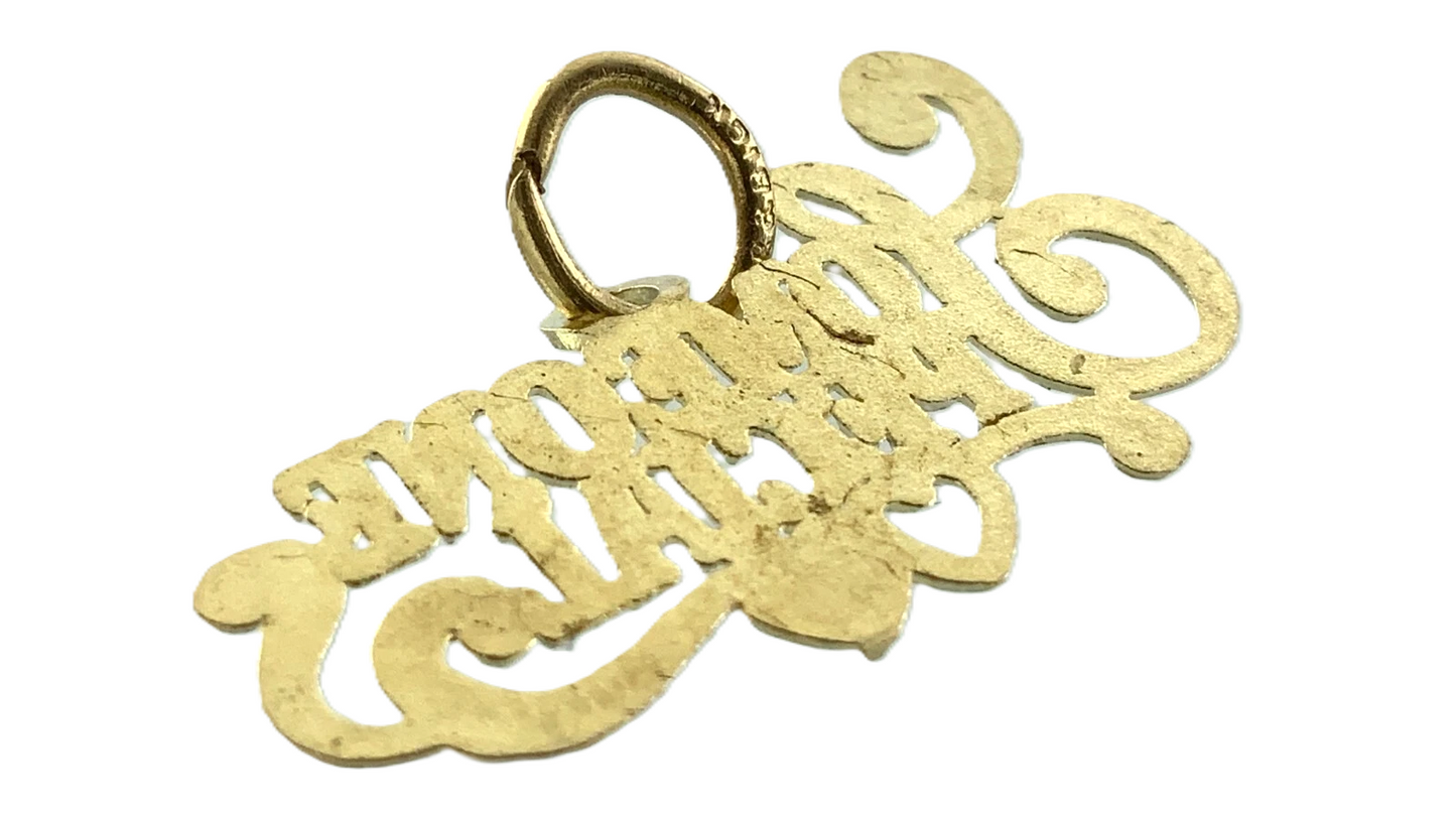 10K Yellow Gold Someone Special Pendant Gift For Loved One AU162
