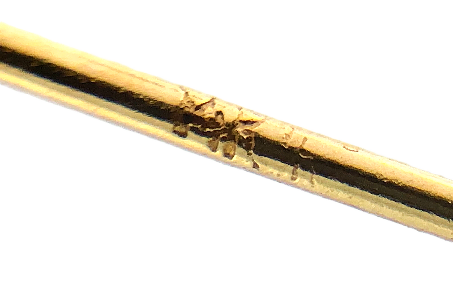 14K Yellow Gold Cross and Heart Dangle Stud Earrings Religious AU201