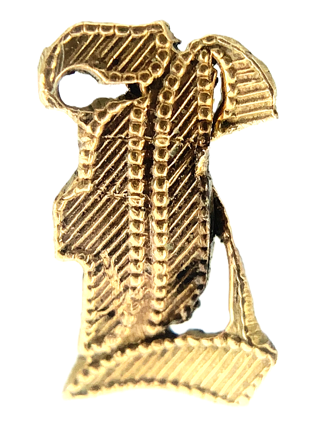 10K Yellow Gold Old English Letter L Broken Pin AU213