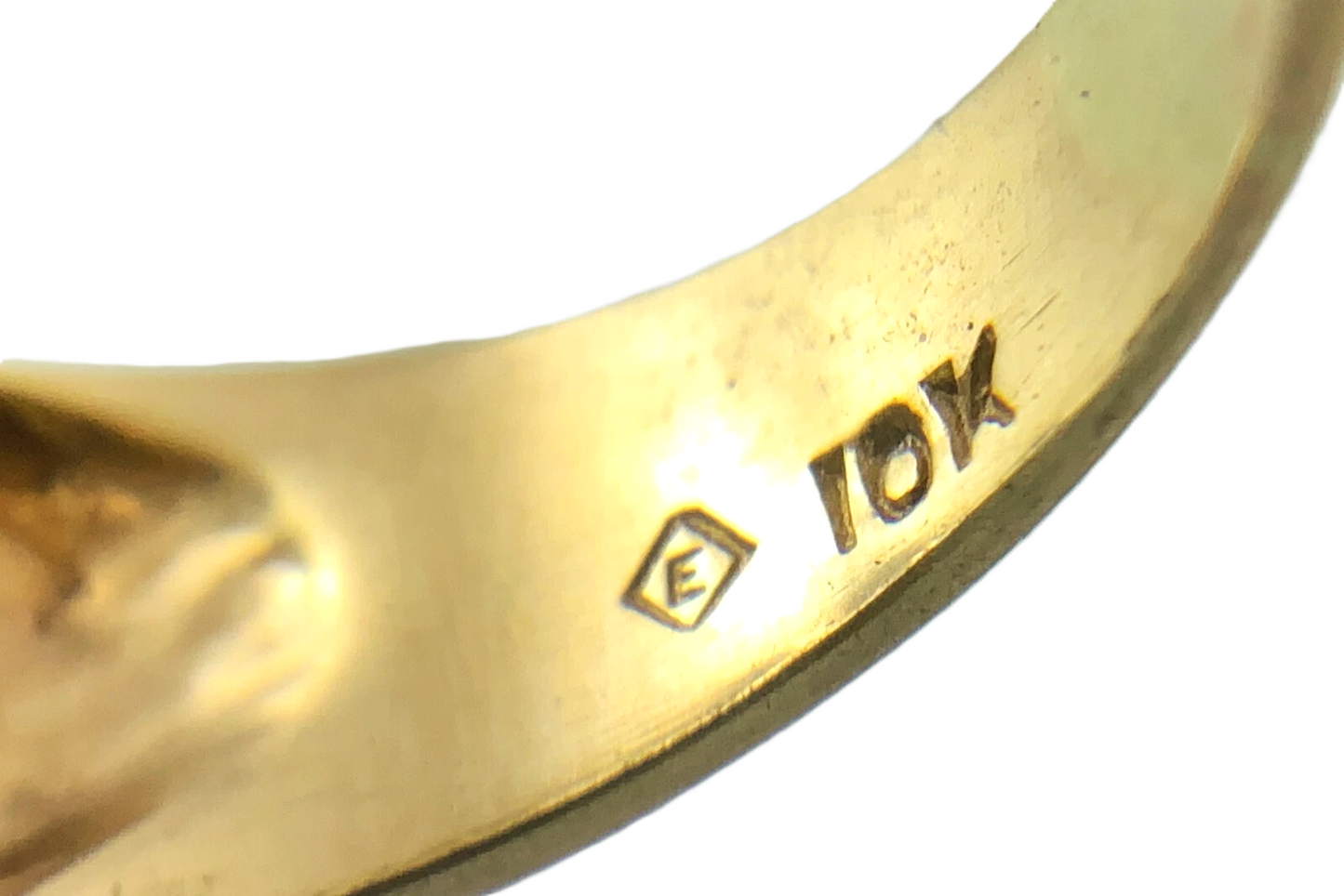 10K Yellow Gold Ring 5 Birthstone Multicolor Gemstone Band Size: 7 AU274