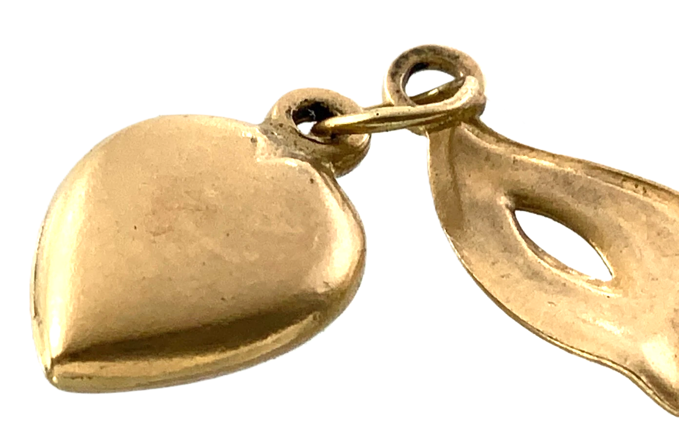 10K Yellow Gold Mask Charm Masquerade Pendant 0.6 grams AU311