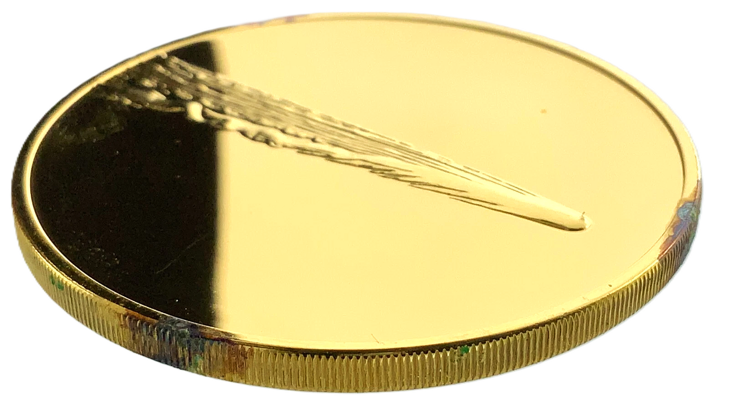 1.124 ozt Comet Kohoutek Silver Medal EE815