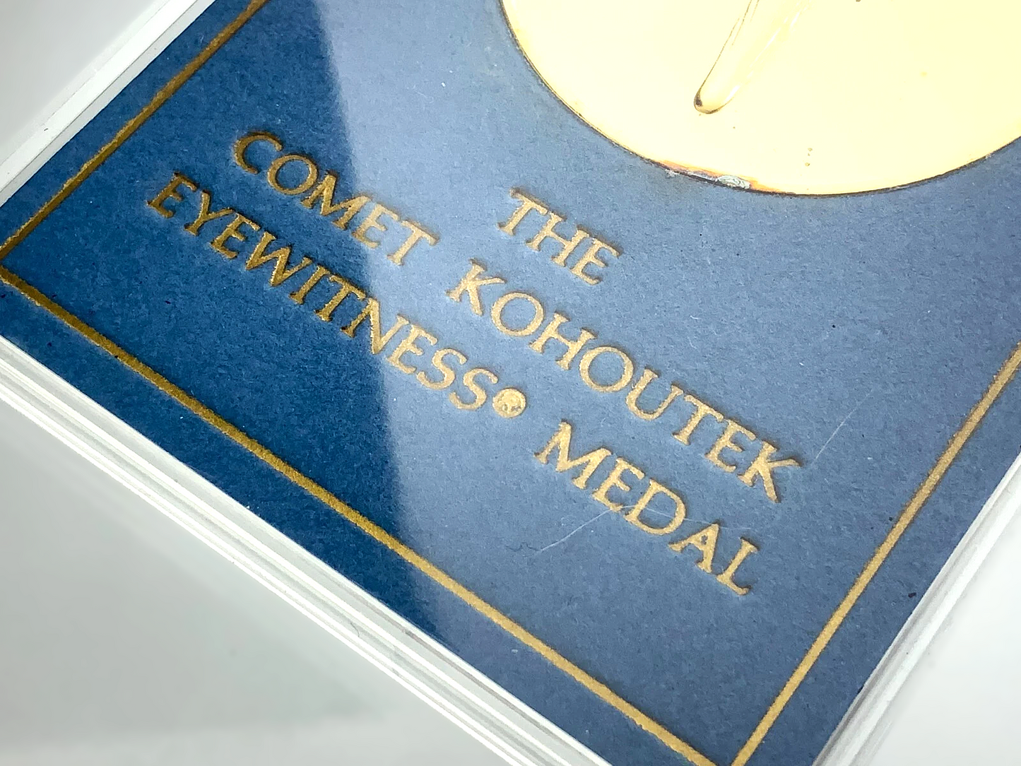 1.124 ozt Comet Kohoutek Silver Medal EE815