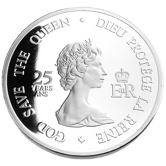 1.445 ozt Governors General Canada Silver