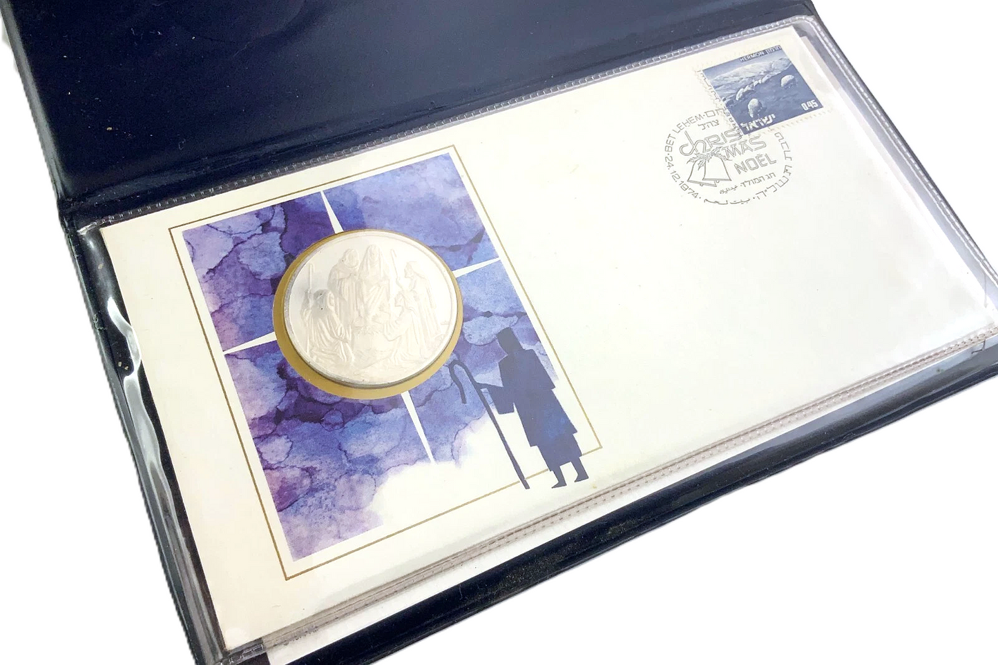 .737 ozt Christmas in Bethlehem Silver Medal