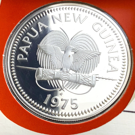 .44 ozt 1975 Papua New Guinea 5 Kina