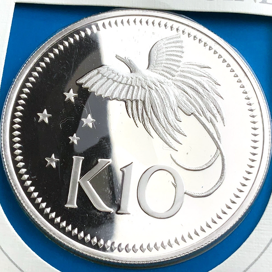 1.23 ozt 1975 Papua New Guinea 10 Kina