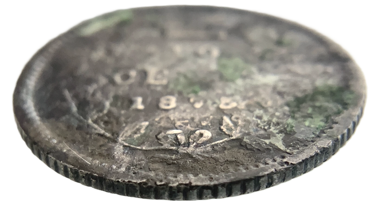 .069 ozt 1875 H Rare Canada Silver 10¢