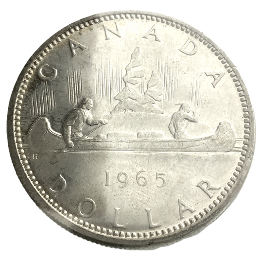 .600 ozt 1965 Voyageur SB P5 MS-65 $1