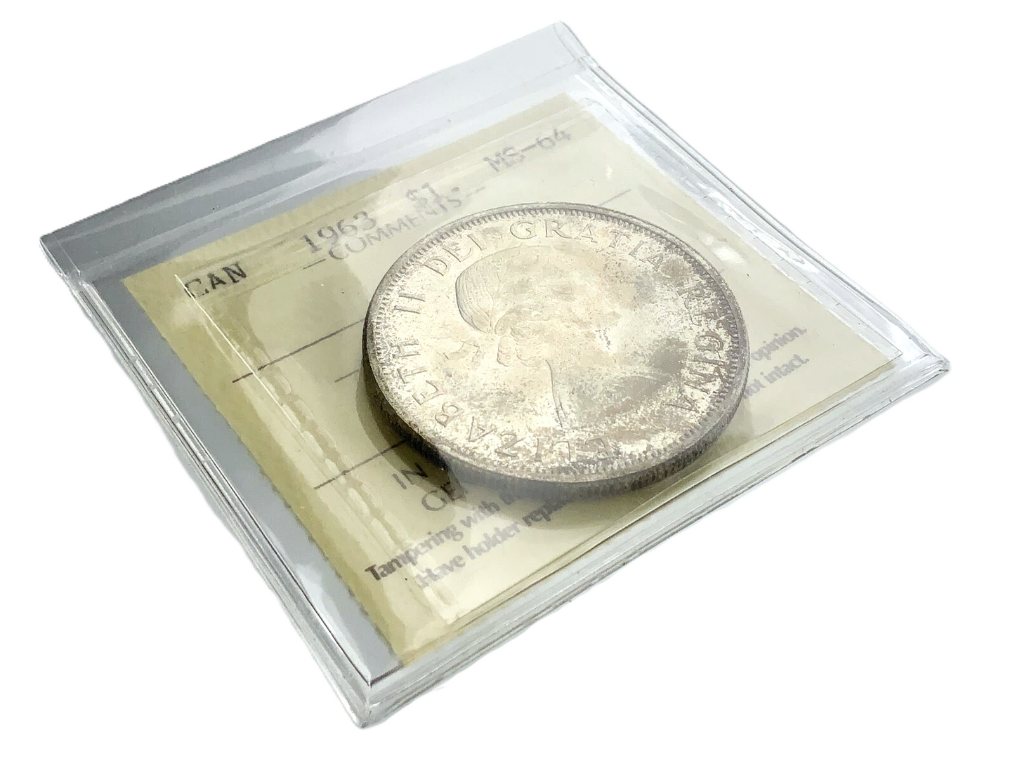 .600 ozt 1963 Voyageur MS-64 Silver $1