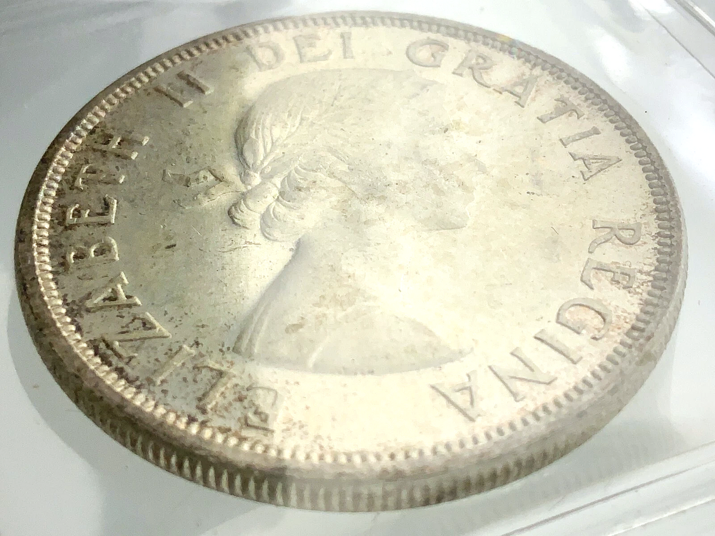 .600 ozt 1958 British Columbia MS-65 $1