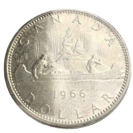 .600 ozt 1966 Voyageur Large Beads MS-65 $1