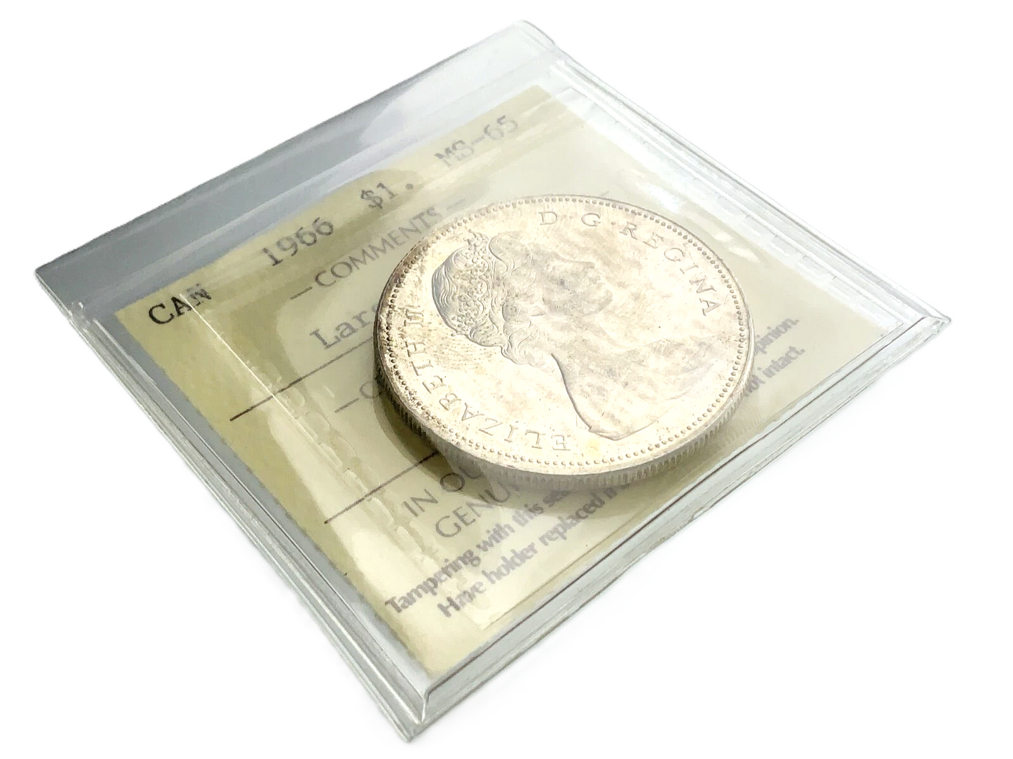 .600 ozt 1966 Voyageur Large Beads MS-65 $1