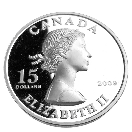 .89 ozt Canada Elizabeth II Silver Coin $15