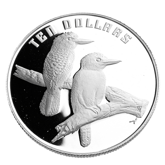 .595 ozt Australian Kookaburras $10 Coin