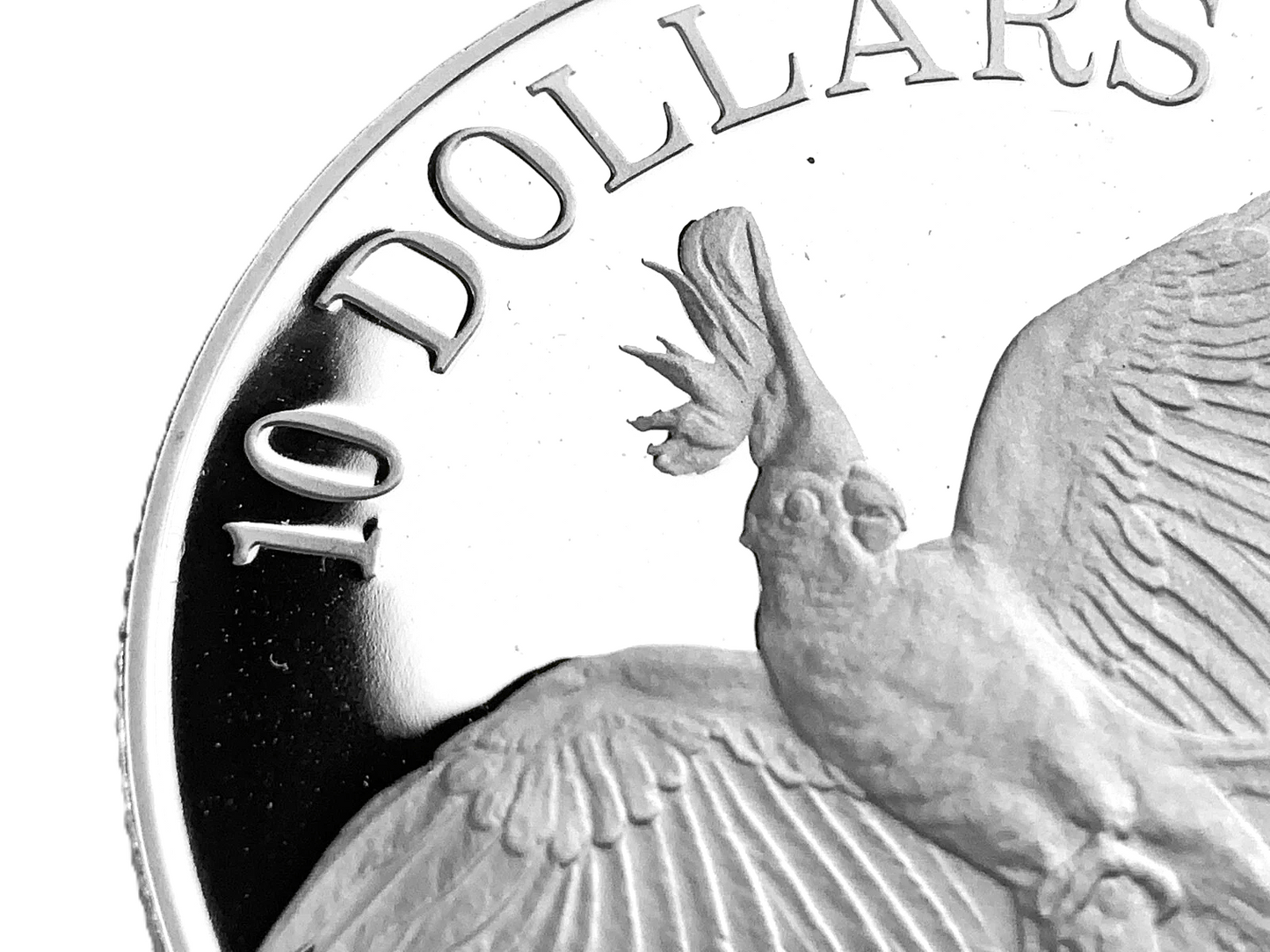 .595 ozt Australian Cockatoo Coin $10