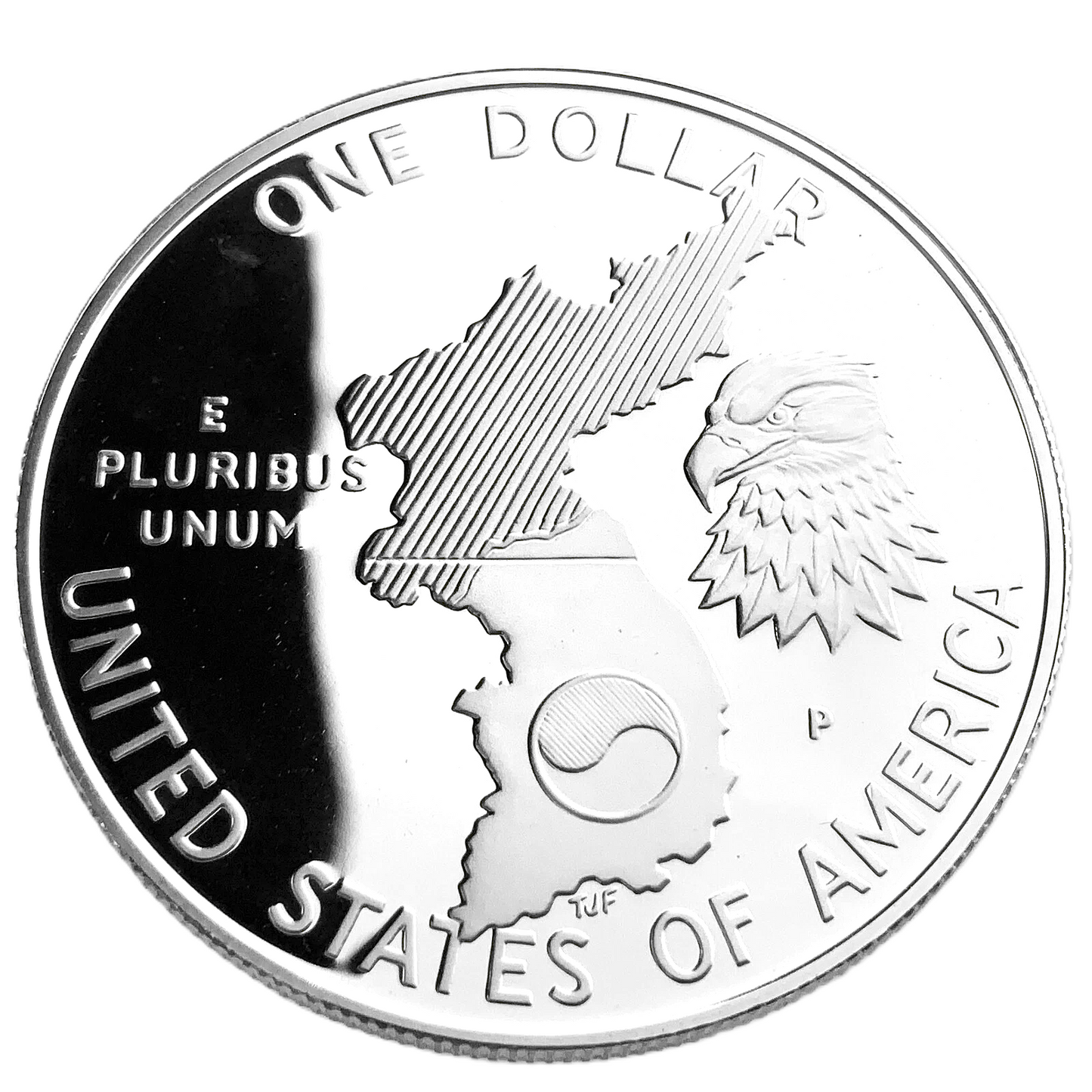 .7734 ozt United States Korean War $1 II295