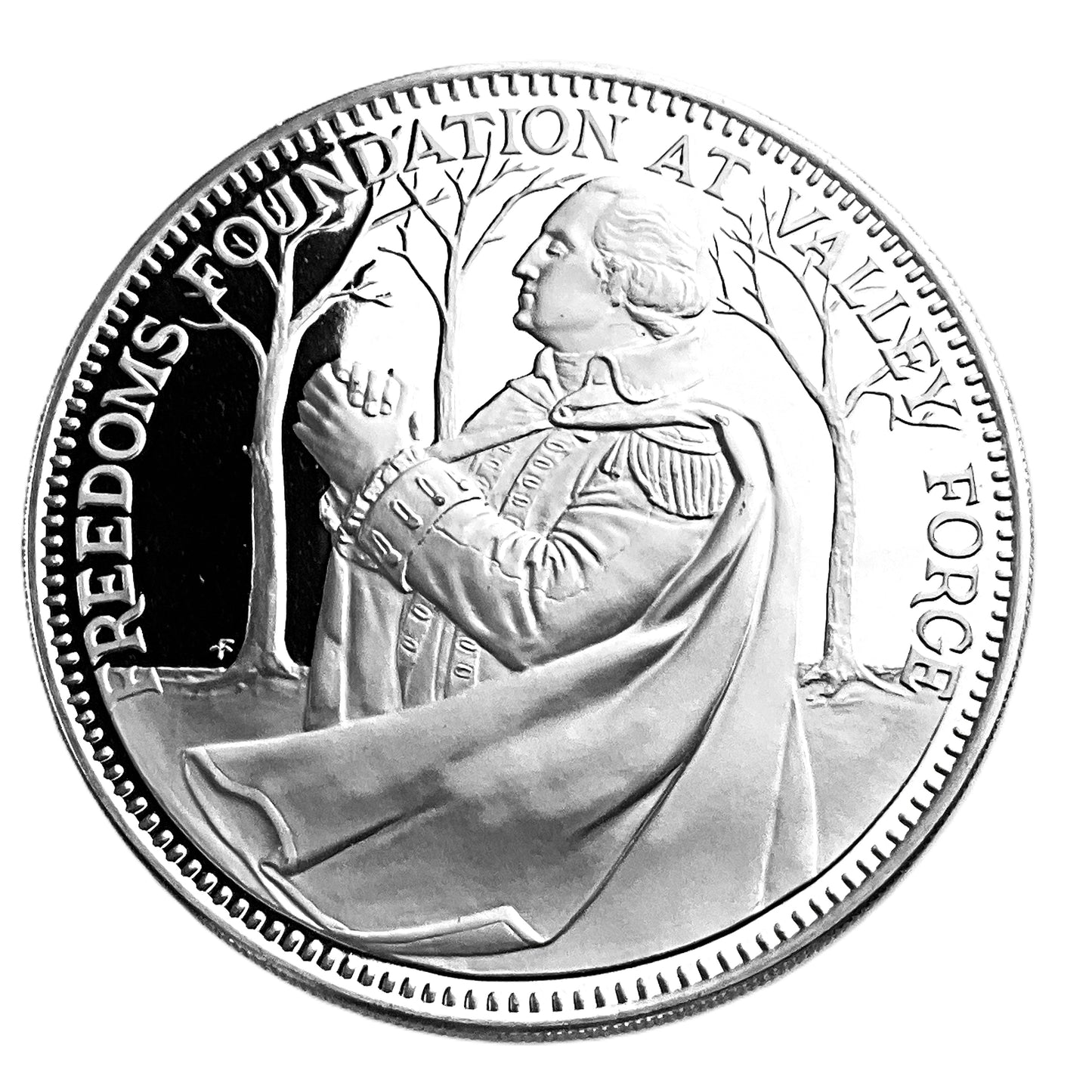 .985 ozt Robert Frost Silver Round